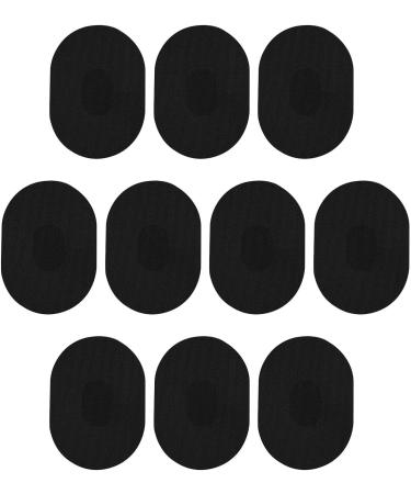 Milageto 10x Sweatproof Sports Stickers - Non-Slip Patches for Fitness Cycling & Climbing - Black Overpatch Tapes - Buy Online on SooperMarket.com