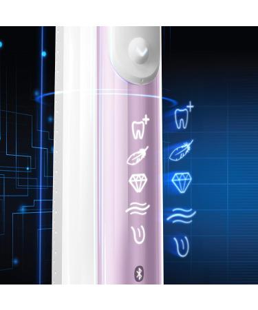 Oral-B Genius 8000 Electric Toothbrush - Bluetooth Connectivity - Sakura Pink - Buy Online on SooperMarket.com