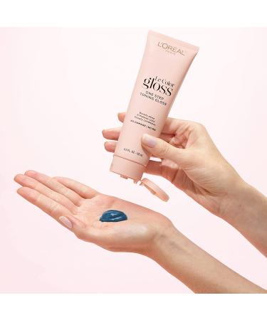 L'Oreal Paris Le Color Gloss In-Shower Toning Hair Gloss - Neutralizes Brass, Conditions, Boosts Shine - Smoky Bronde, 4 oz - Buy Online on SooperMarket.com
