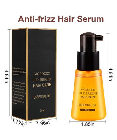 Shine Studio Anti Frizz Hair Serum - Morocco Silk Bright Hair Care (2pcs) - Buy Online on SooperMarket.com