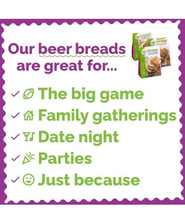 Molly & You Garlic Parmesan Beer Bread Mix - Gourmet Artisan Kit, No Machine Needed - Buy Online on SooperMarket.com