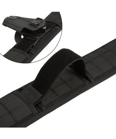 EXCELLENT ELITE SPANKER Military Waist Belt Multi-Purpose Molle Padded Patrol Belt Outdoor Sports Equipment Black Large - Buy Online on SooperMarket.com