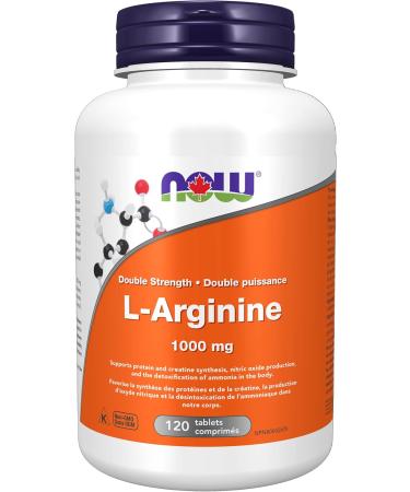 NOW Supplements L-Arginine 1000mg Tablets (120 Count) + Pygeum and Saw Palmetto Softgels (60 Count) - Buy Online on SooperMarket.com