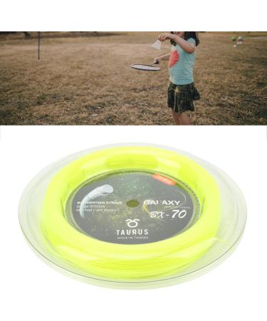 Vgeby Badminton Racket Cord - Highly Elastic Nylon 0.7mm - 200m Roll in 7 Colors - Perfect for Adults & Adolescents - Buy Online on SooperMarket.com