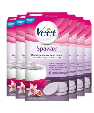 Replacement wax panes 6 Series Pack for electrical warm wax set for long-lasting hair removal for silky smooth skin veet spawax warm wax panes 6x6 pieces