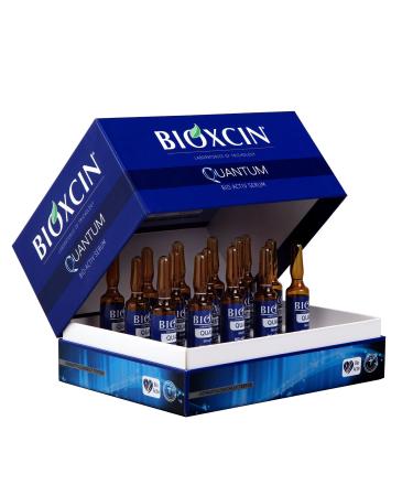 Bioxcin Quantum Hair Serum with Bio Activ Peptides (15x6 ML / 15x0.20 fl oz)