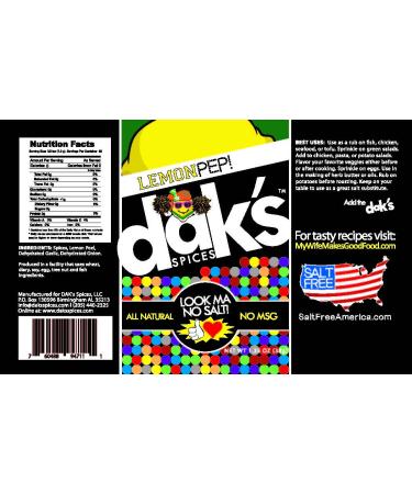 DAK's Spices Lean Green Trio - Salt and MSG Free Blends for Poultry, Seafood, and Veggies - Buy Online on SooperMarket.com