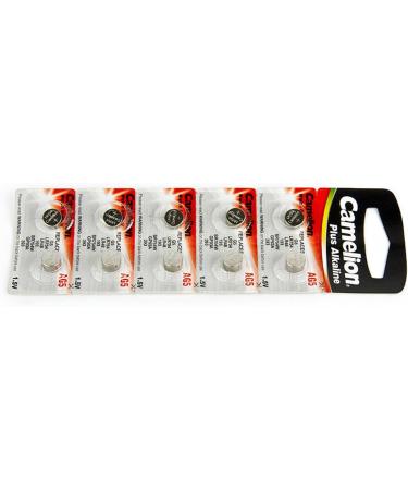 Buy Camelion AG5 Button Cell Batteries - 1.5V Alkaline 10pcs Pack - International Shipping Available - Buy Online on SooperMarket.com