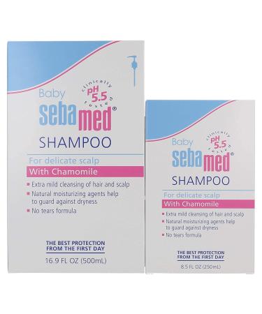 Sebamed Children's Baby Shampoo - Extra Mild Cleanser for Delicate Hair and Scalp - 750mL Value Pack - Buy Online on SooperMarket.com