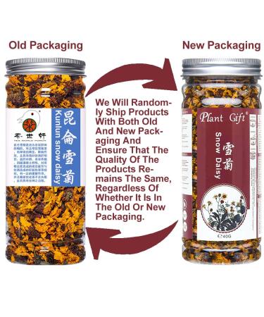 Buy Kunlun Snow Daisy Tea - Snow Chrysanthemum Herbal Tea for Low Blood Pressure & Weight Loss | 40g/1.4oz - Natural Chinese Flora - International Shipping Available - Buy Online on SooperMarket.com