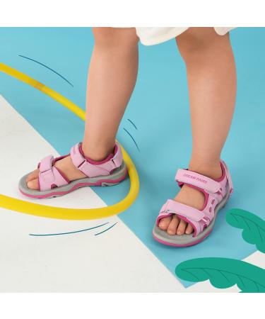 Buy Dream Pairs Girls' Summer Sports Sandals - Stylish Open Sneakers in Pink Fuchsia (33.5 EU) - International Shipping Available - Buy Online on SooperMarket.com