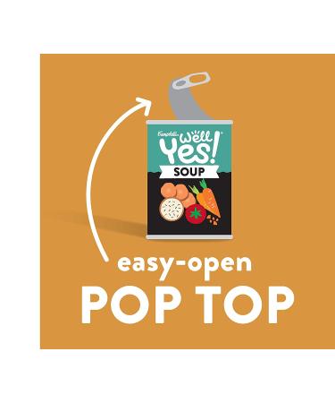 Campbell's Well Yes! Chicken Noodle Soup 16.2 oz. Cans (Pack of 4) - 4 Pack, 1.01 lb Each - Buy Online on SooperMarket.com