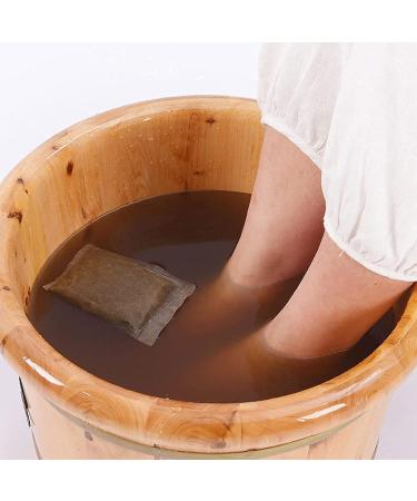Herbal Foot Soak Wormwood Foot Soak Bath Bag Foot Soaking Powder Herbs for Feet Health Care Immunity Strengthen and Sleep Improval (6g x 30pcs) (1 pack/30pcs) - Buy Online on SooperMarket.com