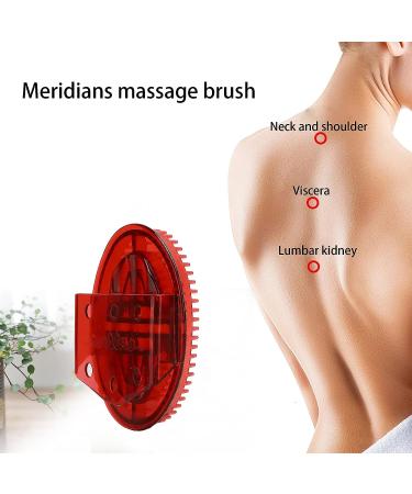 Cellulite Body Massager Brush - Handheld Meridians Massage Brush for Whole Body Relaxation - Buy Online on SooperMarket.com