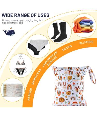 Buy Darryy Wetbag Kindergarten 2-Pack | Waterproof Laundry & Diaper Bags - Eco-Friendly Reusable Fox Design - Buy Online on SooperMarket.com