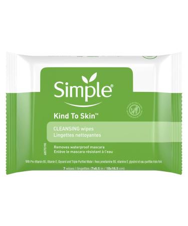 Simple Cleansing Facial Wipes 7 Count (3 Pack)