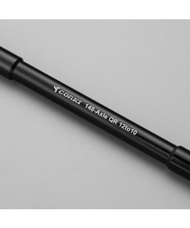 Corki 12mm to 10mm QR Adapter Thru Axle Hub Quick Release - 100/135/142/148mm Front Wheel Hub Adapter - Buy Online on SooperMarket.com