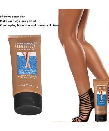118ml Airbrush Legs Lotion Leg Makeup for Wedding Parties - Cover Leg Blemishes and Uneven Skin Tone (3#) - Buy Online on SooperMarket.com