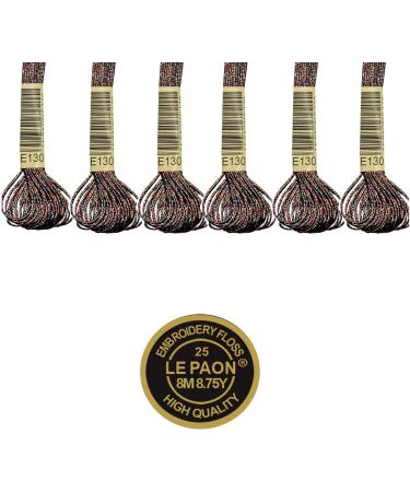 Embroidery Floss Metallic Thread Gemstones - E130 (6-Pack) - Buy Online on SooperMarket.com
