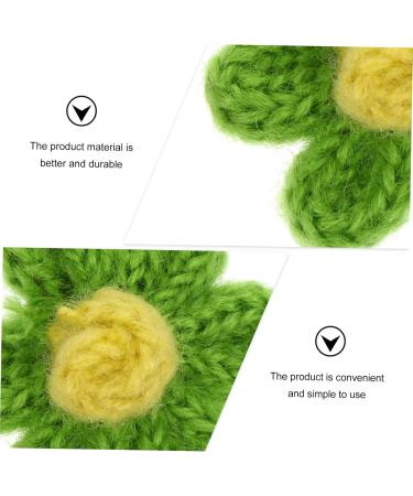 Operitacx 40 Pcs Diy Accessories Hair Pin Flower Embroidery Patches Flower Patches Headband Braided Flowers - Buy Online on SooperMarket.com