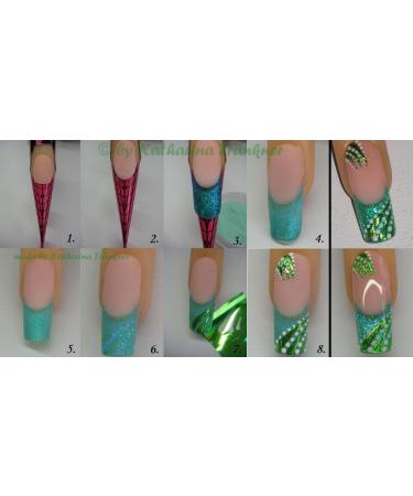 Buy 20 XXL Stiletto Modelling Stencils for Perfect Nail Art | International Shipping Available - Buy Online on SooperMarket.com