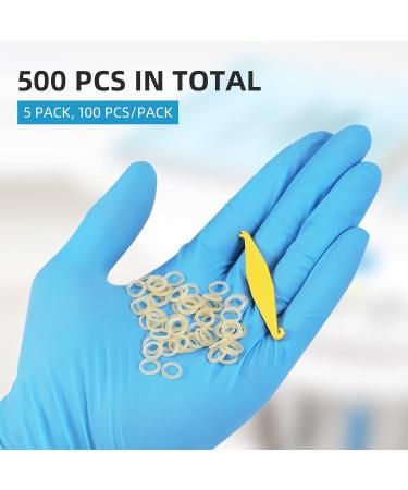 500pc Annhua Dental Orthodontic Rubber Bands | Teeth Gap & Crooked Teeth Braces | Monkey 4.5oz 3/8 - Buy Online on SooperMarket.com