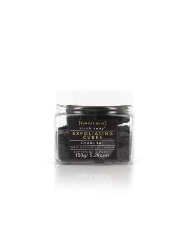 Sunday Rain Exfoliating Shea Sugar Cubes  Charcoal  Charcoal Exfoliating Cubes
