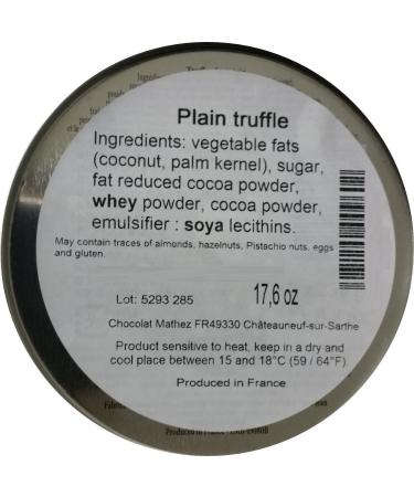 Buy 2x500g Chocolat Mathez Fine French Cocoa Powdered Chocolate Truffles - Indulge in Gourmet Fantasy Treats! - Buy Online on SooperMarket.com