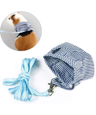 Small Animal Harness Leash Ferret Harness Outdoor Walking Vest Harness for Chinchilla Rat Squirrel Hedgehog Ferret Outdoor Walking Clothes (Blue S) - Buy Online on SooperMarket.com