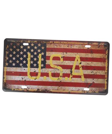 Cabilock Emblems Iron Sign Painting Vintage Signs for Sale July 4th Iron Painting The Sign Iron Mark Metal