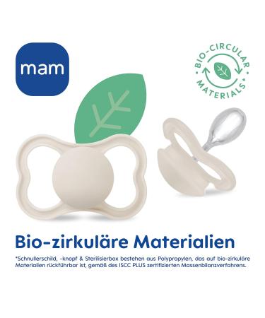 Mam Supreme Night Schnuller Set - Baby Pacifiers for Healthy Development 6-16 Months Prevents Skin Irritation Includes Pacifier Box Hedgehog/Universe Beige-Tartrosa/Mint - Buy Online on SooperMarket.com