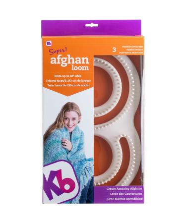 Authentic Knitting Board KB8000 Afghan knitting loom