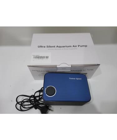 Buy Forever Speed Aquarium Air Pump - Ultra Quiet 5.5W 240L/H Oxygen Pump for Tanks 60-400L - Optimized Airflow with Double Air Holes - Buy Online on SooperMarket.com