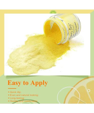 28g White & Yellow Color Change Dip Powder Nails (W-No.18) | Long-lasting, No UV Light Needed - Buy Online on SooperMarket.com
