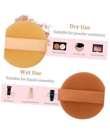 Angoily Dual-Use Makeup Sponge - 2 Boxes Wet & Dry Facial Puffs for Foundation & Powder - Natural Cotton Cosmetic Applicator - Buy Online on SooperMarket.com