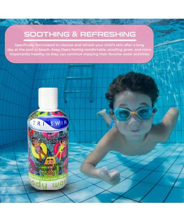 TRISWIM KIDS Scented Body Wash Chlorine Removal & Eczema Relief for Swimmers | Moisturizing After-Swim Skincare - Buy Online on SooperMarket.com