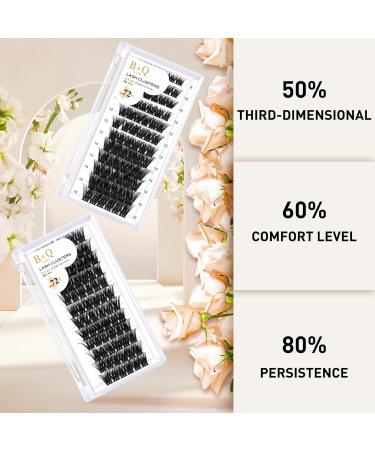 D-14mm B26 D Curl Cluster Lashes 72 Clusters Mega Volume DIY Eyelash Extensions - Buy Online on SooperMarket.com