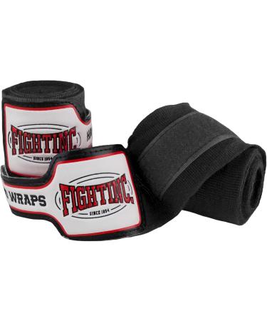 Fightinc. Elite Boxing Bands 4.5m - Elastic Kickboxing & Martial Arts Training Gear in Black Red Blue Green & Neon Pink - Buy Online on SooperMarket.com