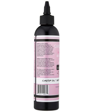 Curls & Potions Fermented Rice Water 8oz - Hair Strengthening, Shine & Growth Formula for pH Balance - Ideal for Hair Loss, Length Retention, and Color Treated Hair - Buy Online on SooperMarket.com