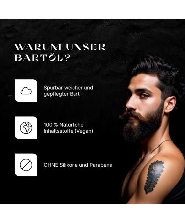 Barteitzeug Beard Oil Waldwunder - 100% Natural Zirbelkief & Bergamot - 30ml - Soothes Itching & Softens Beard - International Shipping Available - Buy Online on SooperMarket.com