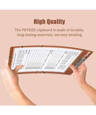 PHYSIZZ Basketball Coaching Board | Double-Sided Dry Erase Clipboard for Coaches - Buy Online on SooperMarket.com