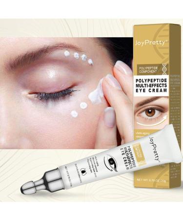 Polypeptide Eye Cream for Dark Circles & Puffiness | Anti-Aging Firming Eye Serum for Bags & Wrinkle Removal - Buy Online on SooperMarket.com