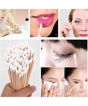 WT-DDJJK Cleaning Swabs - 100/200pcs 6 Long Wooden Handle Cotton Swab Applicators for Efficient Cleaning | International Shipping Available - Buy Online on SooperMarket.com
