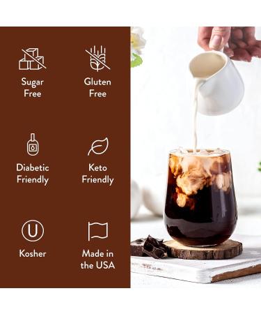 Jordan's Skinny Syrups Sugar Free Coffee Syrup Mocha Flavor Drink Mix Zero Calorie Flavoring for Chai Latte Protein Shake Food & More Gluten Free Keto Friendly 750mL - Buy Online on SooperMarket.com