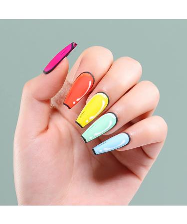 AIMEILI Neon Gel Nail Polish 6 Colours Red Yellow Summer Gel Polish Set UV LED Fluorescent Nail Salon Set Gel Nail Varnish Manicure - Long Lasting & Easy to Apply 10ml - Kit 11 KIT6-11 1.67 ml (Pack of 6) - Buy Online on SooperMarket.com