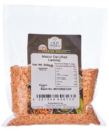 Old India Masur Dal (Red Lentils) 250g