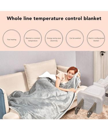 Atyhao Household Flannel Electric Blanket - 6 Heating Settings & Safe Overheat Protection for Bedroom Living Room & Office | International Shipping Available - Buy Online on SooperMarket.com
