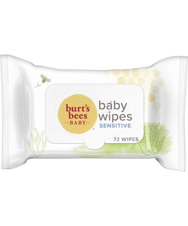 Burt's Bees Baby Wipes - Unscented Towelettes for Sensitive Skin - All Natural with Aloe & Vitamin E - Fragrance Free - 6 Flip-Top Packs - 432 Wipes Total - Buy Online on SooperMarket.com