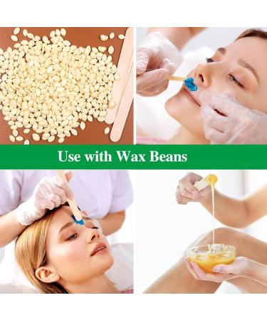 200 Wooden Waxing Spatulas - Hair Removal Sticks for Eyebrows Lips & Armpits | Eco-Friendly Waxing Supplies - Buy Online on SooperMarket.com