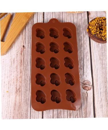 PRETYZOOM 6 Pcs Heart Silicone Molds Gum Paste Molds Chocolate Bar Molds Silicone Lollipop Mold Cupcake Molds Cookie Mould Semi Sphere Silicone Alphabet Silicone Molds Suite 3D Flower Shape - Buy Online on SooperMarket.com